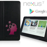 Debossed TEXT Nexus 7 Smart Case